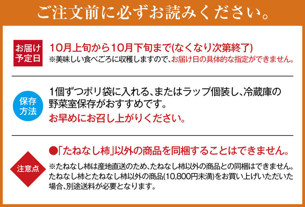 たねなし柿商品トップ