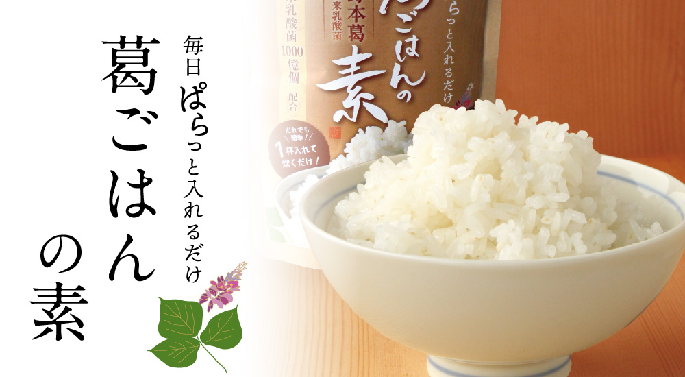 葛ごはんの素 | 吉野本葛 天極堂 オンラインショップ