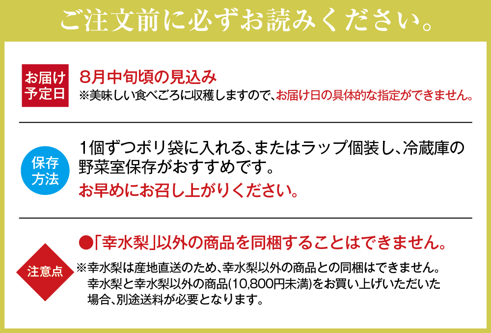幸水梨商品トップ